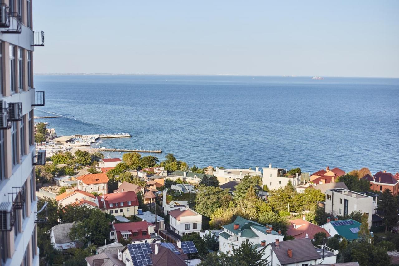 Панорамный Вид На Море 44 Жемчужина Аркадия Odessa Esterno foto
